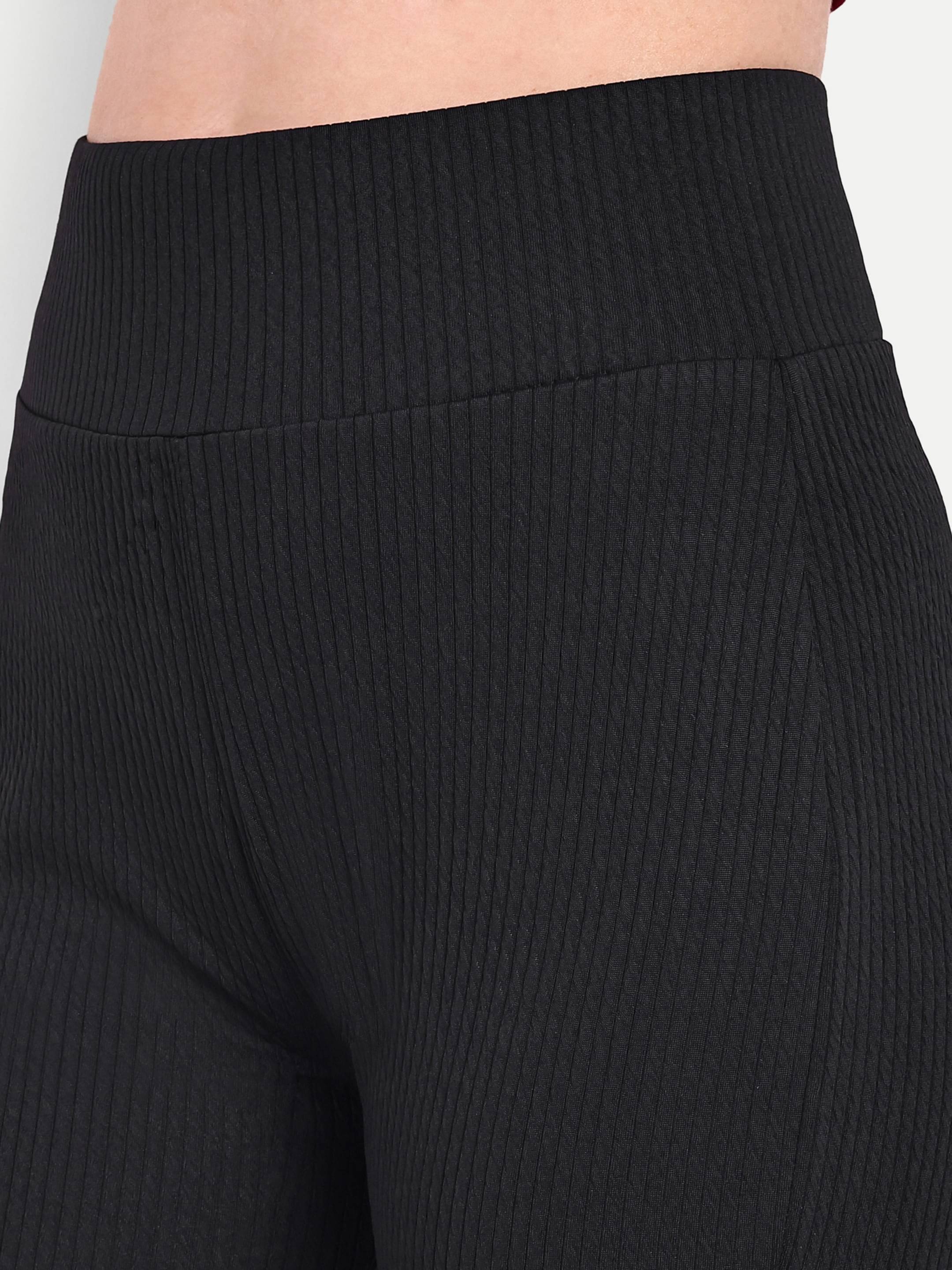     			Broadstar Pack of 1 Lycra Bootcut Women's Bootcut Pants ( Black )