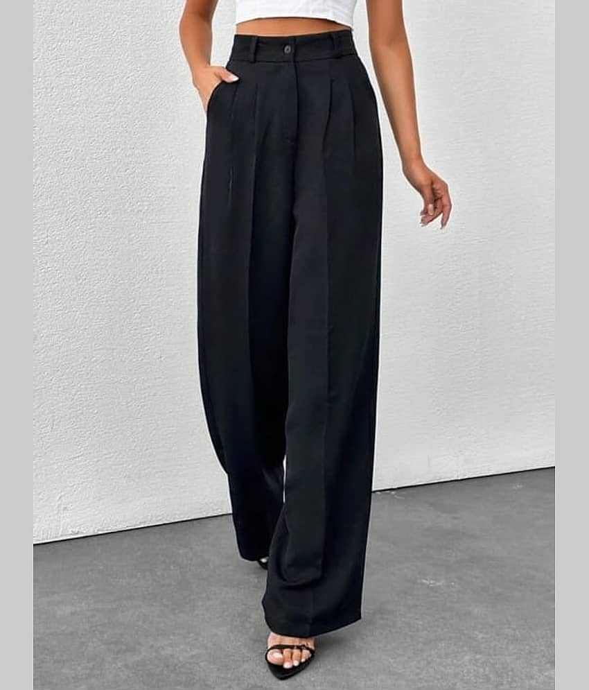 Broadstar Pack of 1 Polyester Straight Women's Casual Pants ( Beige ) - Trousers | Buy online on ZillyBuy