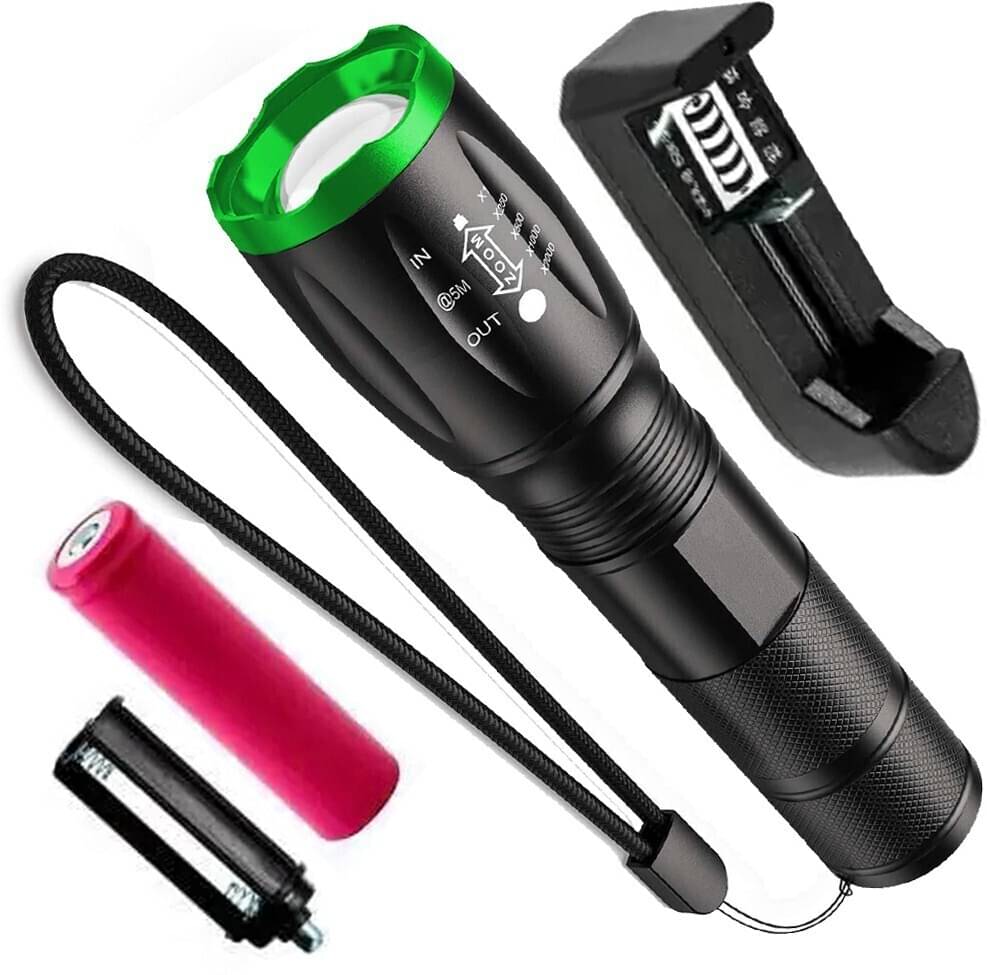     			CRS - 2W Rechargeable Flashlight Torch ( Pack of 1 )