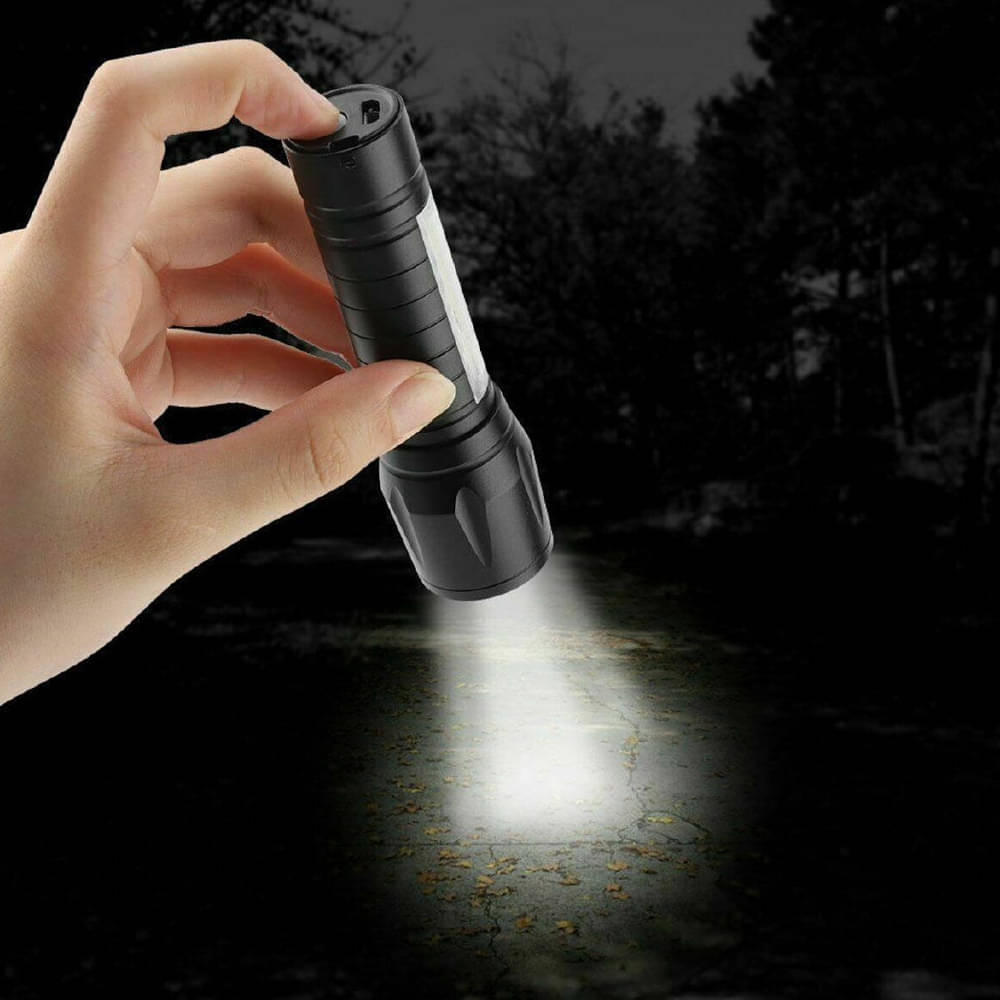     			CRS 5W Black Emergency Light ( Pack of 1 )