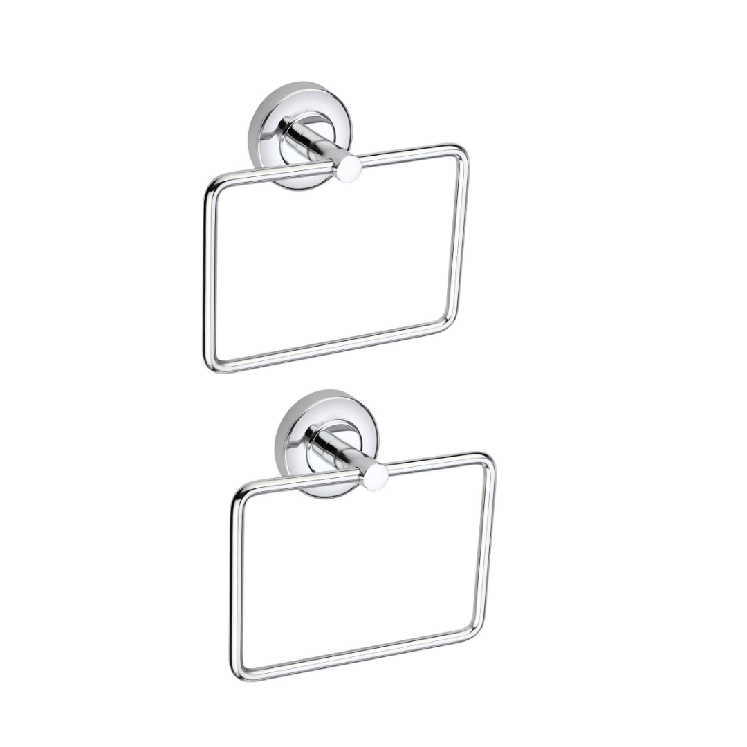 Cossimo - Towel Hanger S.S Heavy SQ. - 2pcs Cossimo - Towel Hanger S.S Heavy SQ. - 2pcs