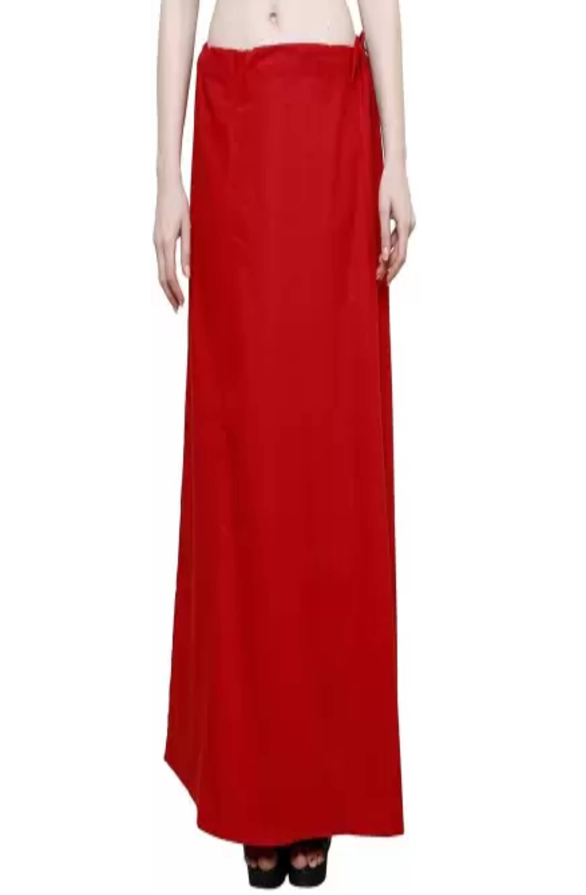 D1 DIFFERENT ONE Red Cotton Petticoat - Single D1 DIFFERENT ONE Red Cotton Petticoat - Single