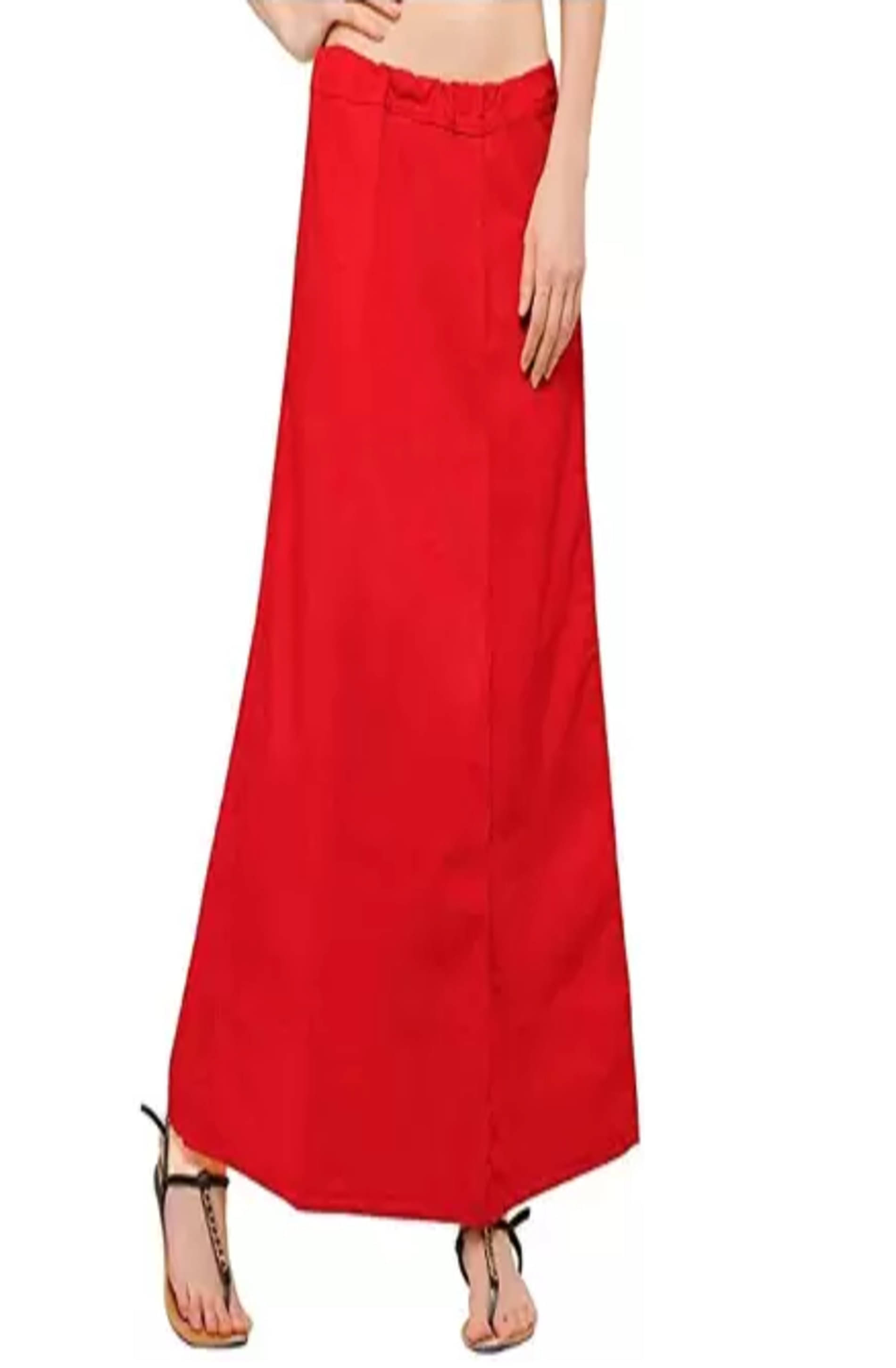 D1 DIFFERENT ONE Red Cotton Petticoat - Single D1 DIFFERENT ONE Red Cotton Petticoat - Single
