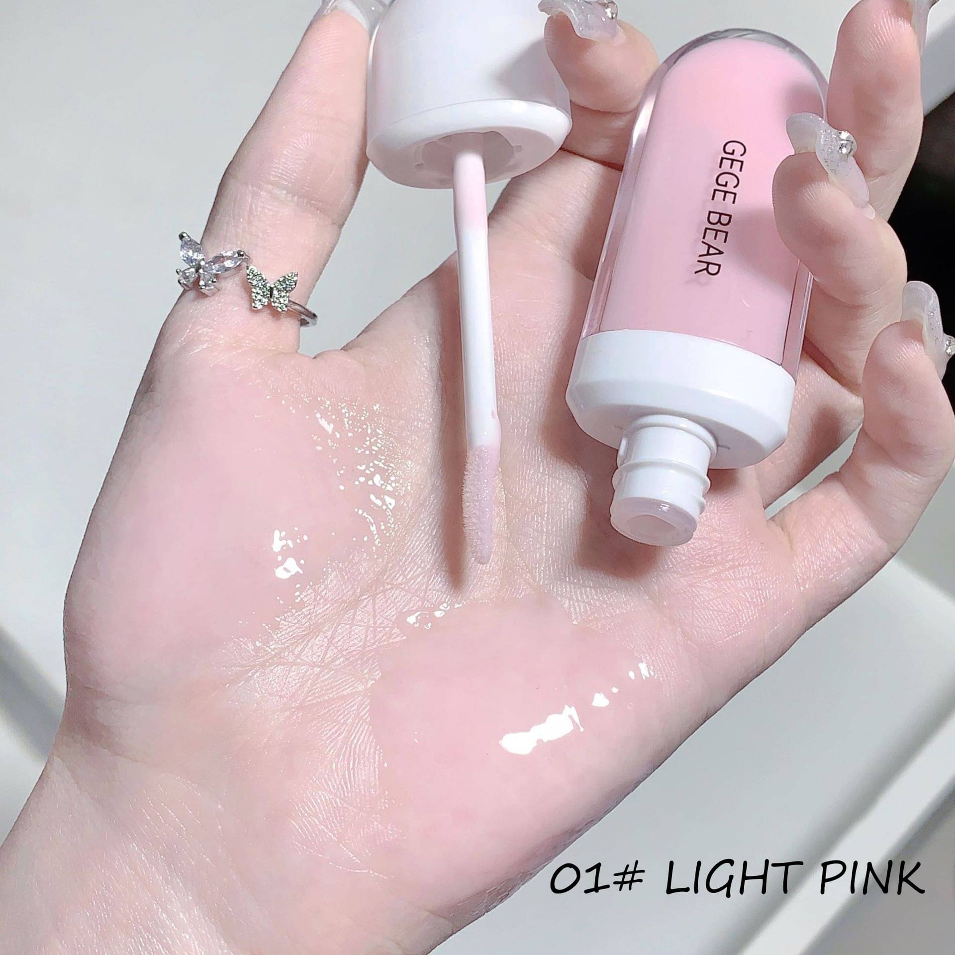     			DAIMANPU Pink Matte Lip Gloss 12