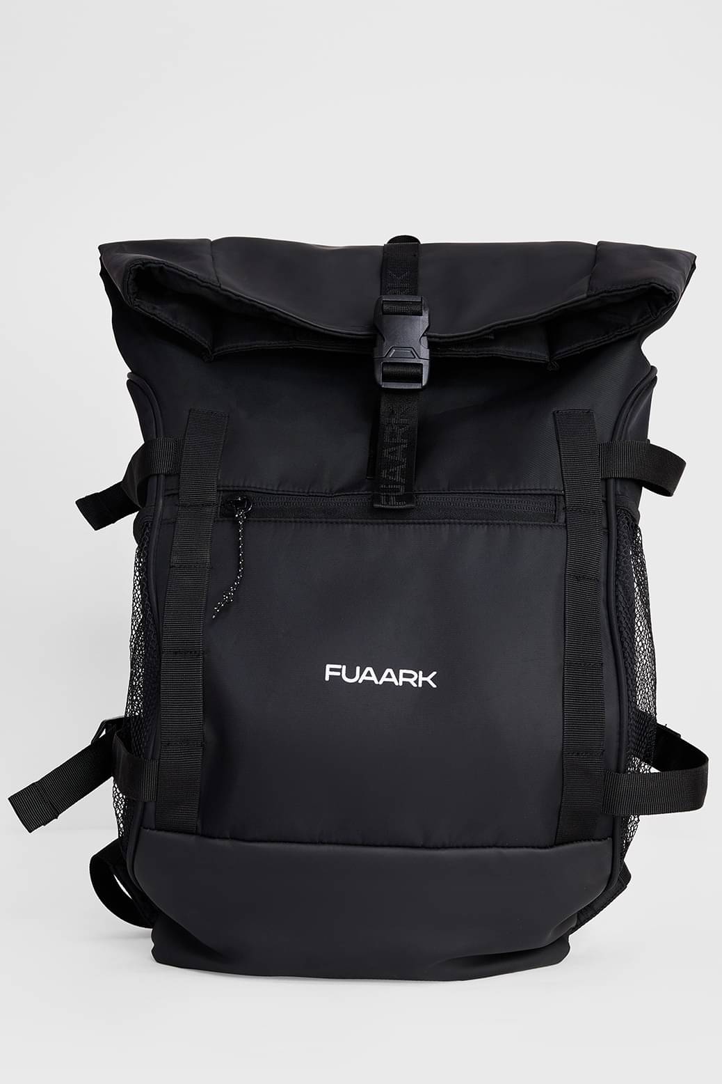     			Fuaark 30 Ltrs Polyester Backpack *For Men & Women ( Black )