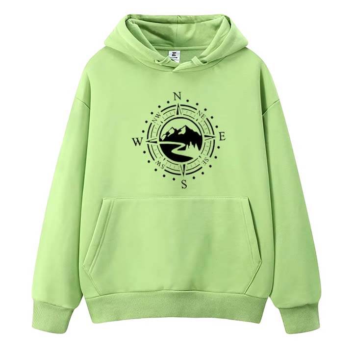 Glito Fleece Hooded Men's Sweatshirt - Green ( Pack of 1 ) Glito Fleece Hooded Men's Sweatshirt - Green ( Pack of 1 )