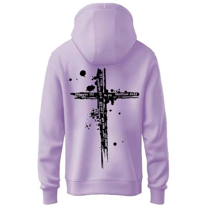 Glito Fleece Hooded Men's Sweatshirt - Purple ( Pack of 1 ) Glito Fleece Hooded Men's Sweatshirt - Purple ( Pack of 1 )