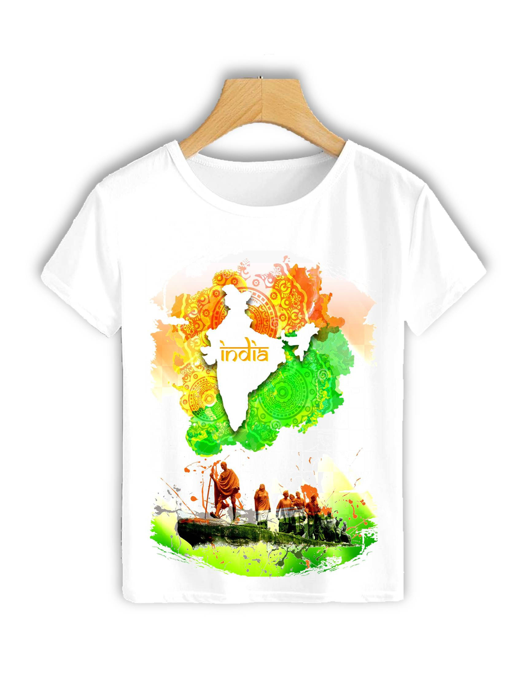 HamsaMART.com Polyester Regular Fit Solid Half Sleeves Men's Round T-Shirt - White ( Pack of 1 ) HamsaMART.com Polyester Regular Fit Solid Half Sleeves Men's Round T-Shirt - White ( Pack of 1 )