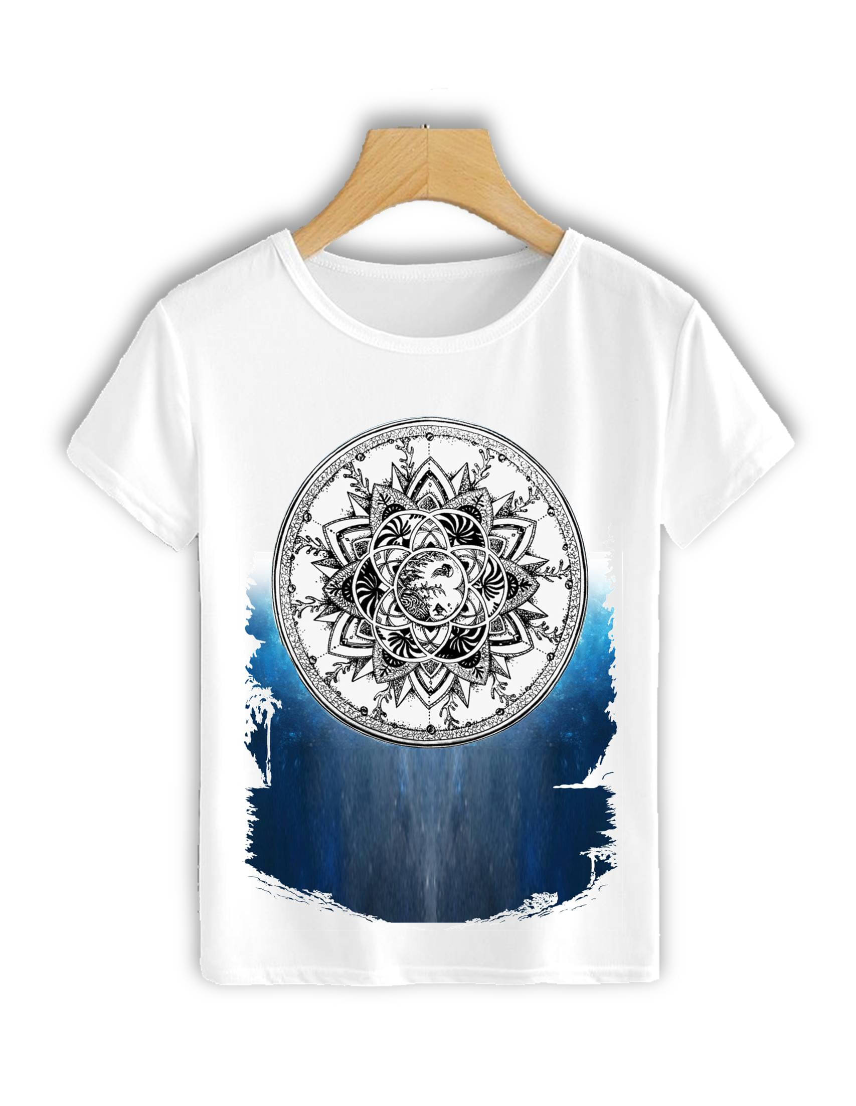 HamsaMART.com Polyester Regular Fit Solid Half Sleeves Men's Round T-Shirt - White ( Pack of 1 ) HamsaMART.com Polyester Regular Fit Solid Half Sleeves Men's Round T-Shirt - White ( Pack of 1 )