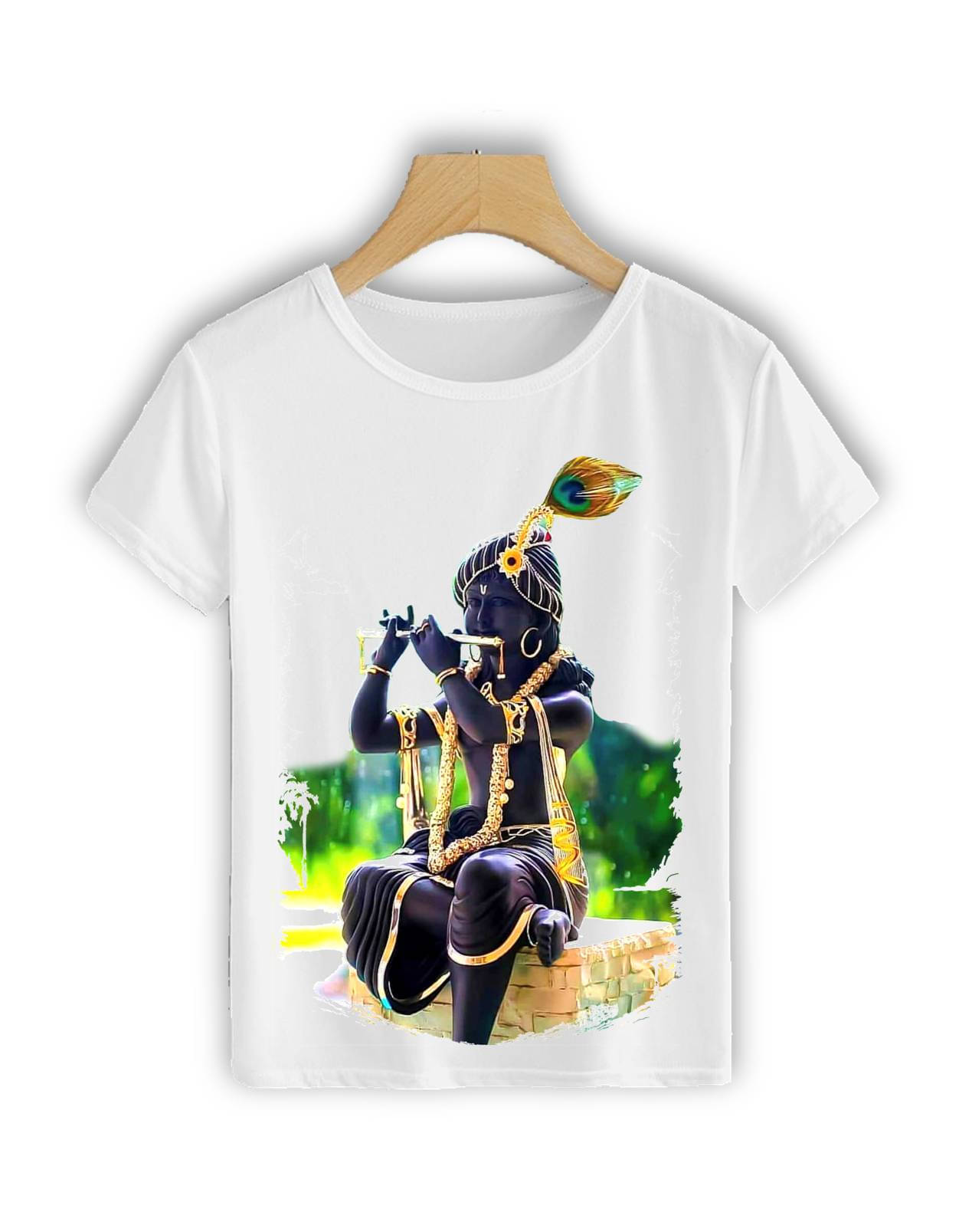 HamsaMART.com Polyester Regular Fit Solid Half Sleeves Men's Round T-Shirt - White ( Pack of 1 ) HamsaMART.com Polyester Regular Fit Solid Half Sleeves Men's Round T-Shirt - White ( Pack of 1 )
