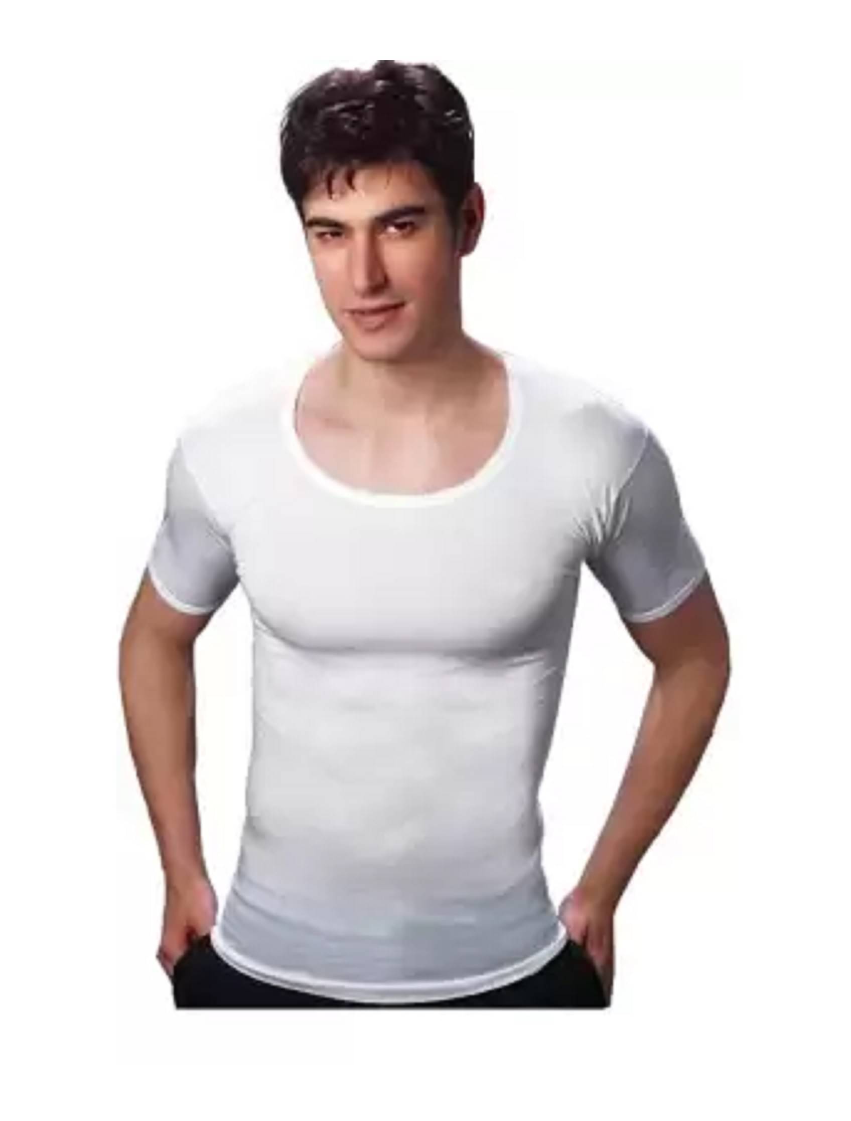     			INNERO Pack of 1 Cotton Basic Vest For Men ( White )
