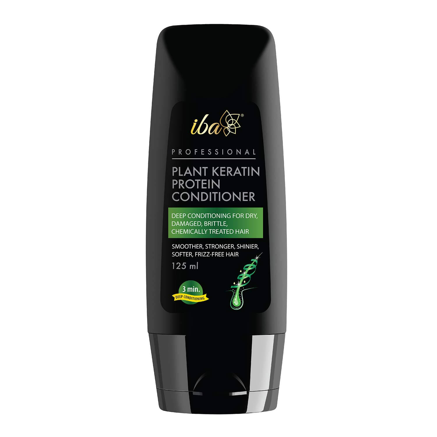 Iba Professional Plant Keratin Protein Conditioner For Dry Frizzy Damaged Hair, 125ml, (Pack of 1) Iba Professional Plant Keratin Protein Conditioner For Dry Frizzy Damaged Hair, 125ml, (Pack of 1)