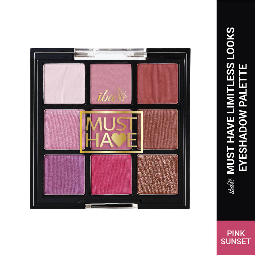     			Iba Must Have Limitless Looks Eyeshadow Palette Pink Sunset, (Pack of 1)