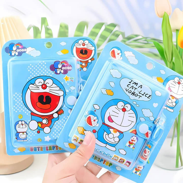 KALRA MAGIC Cartoon Theme Small Pocket Diary with Pen Cute Doraemon Stationery Set for Students Kids and Children Perfect Birthday Return Gift (Pack 2 Multi Design) (Dormoon Pack 2) KALRA MAGIC Cartoon Theme Small Pocket Diary with Pen Cute Doraemon Stationery Set for Students Kids and Children Perfect Birthday Return Gift (Pack 2 Multi Design) (Dormoon Pack 2)
