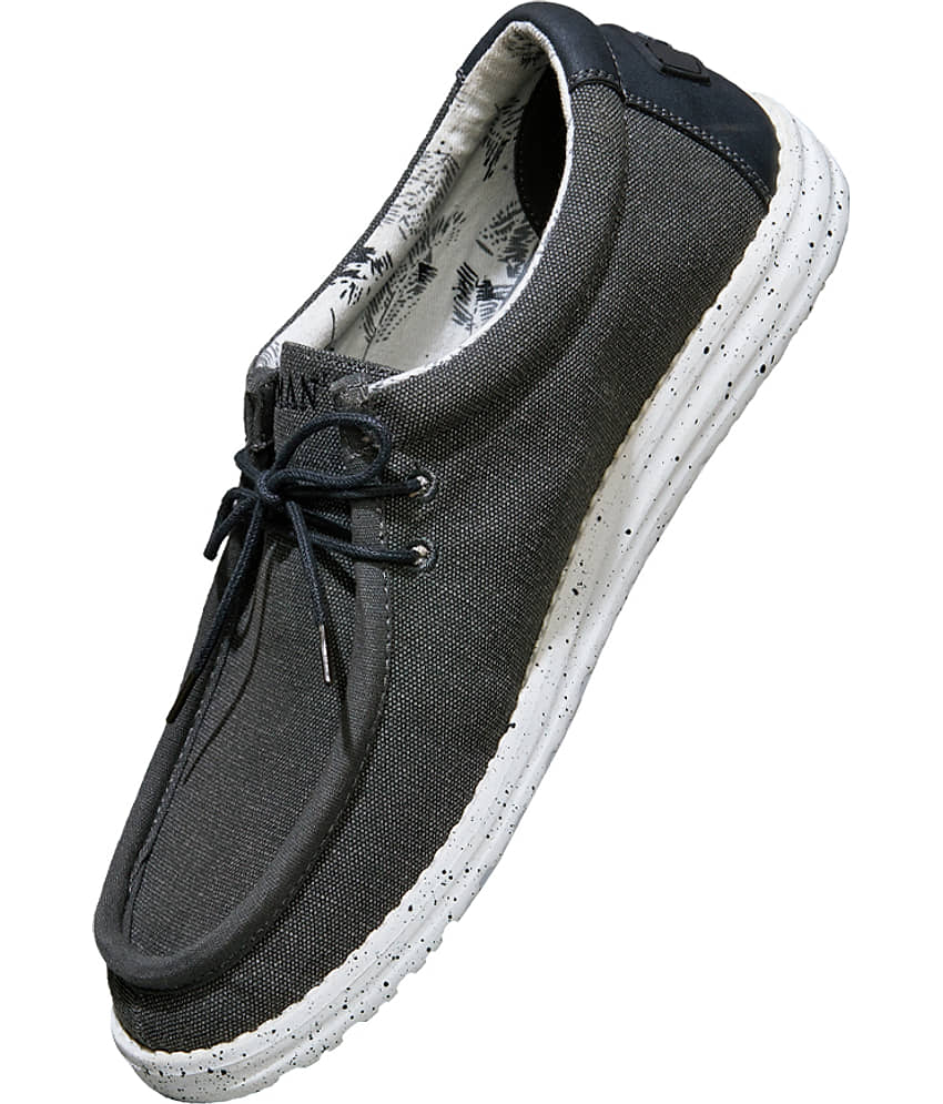 Neeman's Canvas Wanderers Sneakers Black Men's Sneakers - Casual Shoes | Buy online on ZillyBuy