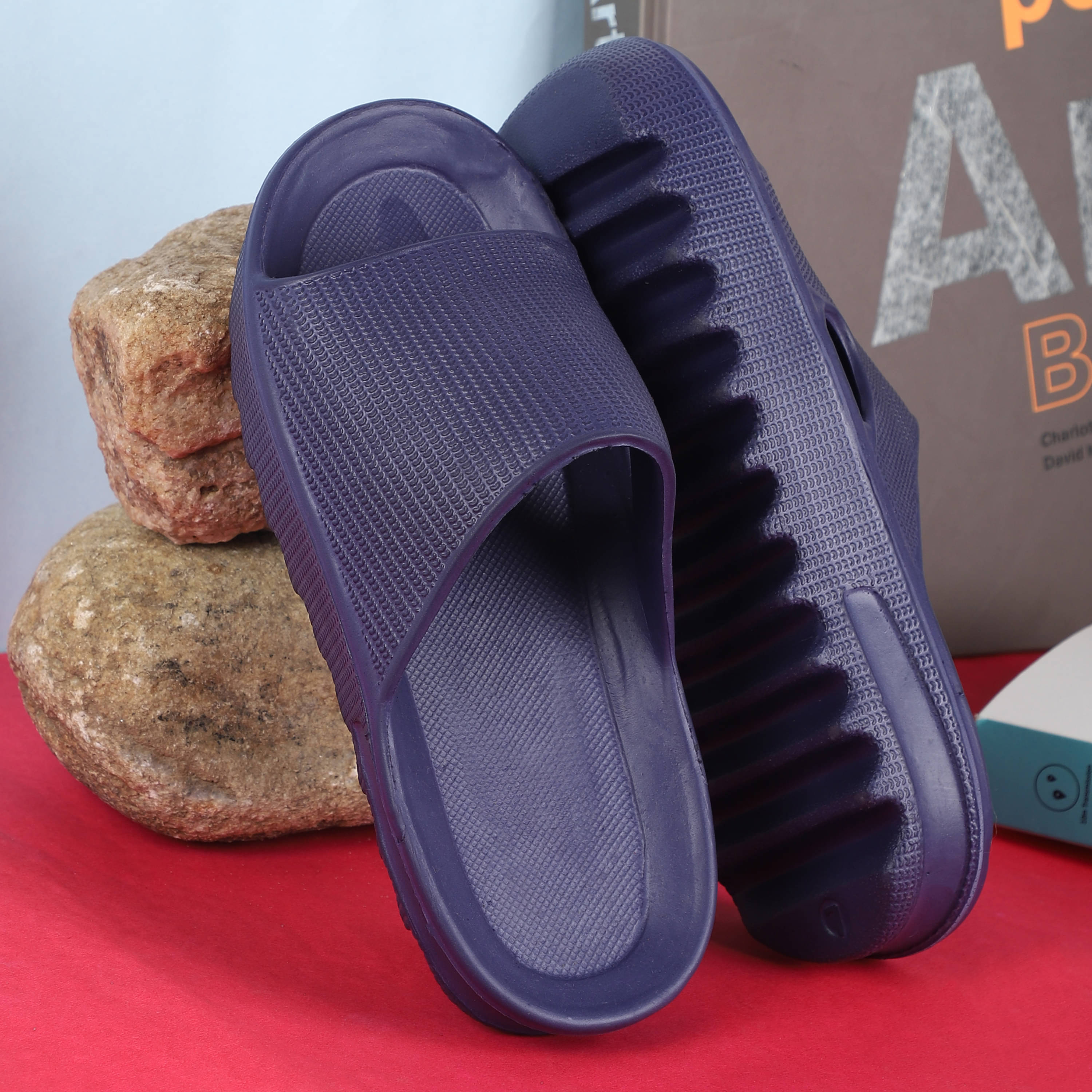 PM Traders - Blue Men's Floater Sandals PM Traders - Blue Men's Floater Sandals