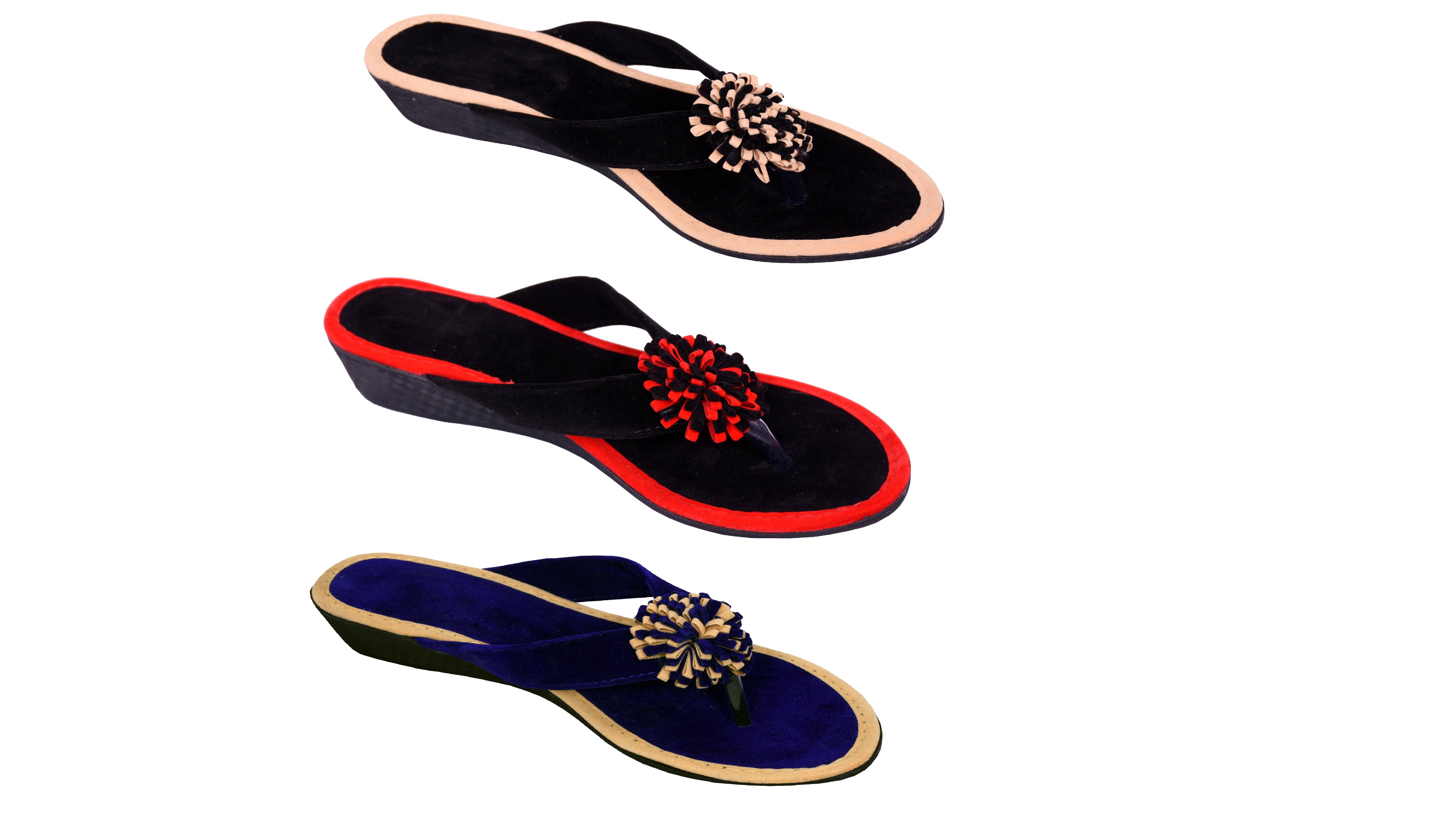     			PM Traders Multi Color Women's Flats
