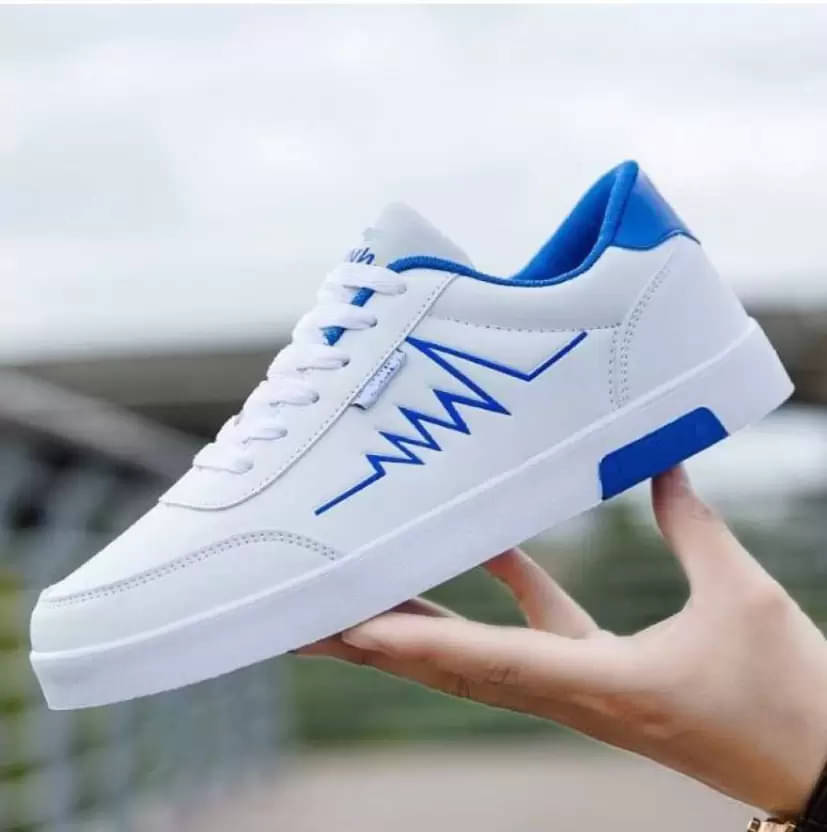     			PM Traders Sneakers For Men Blue Men's Sneakers