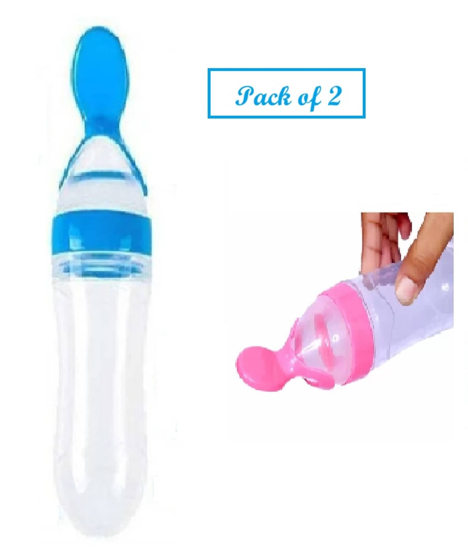     			Qin Pin 90 Multicolor Feeding Bottle ( Pack of 2 )