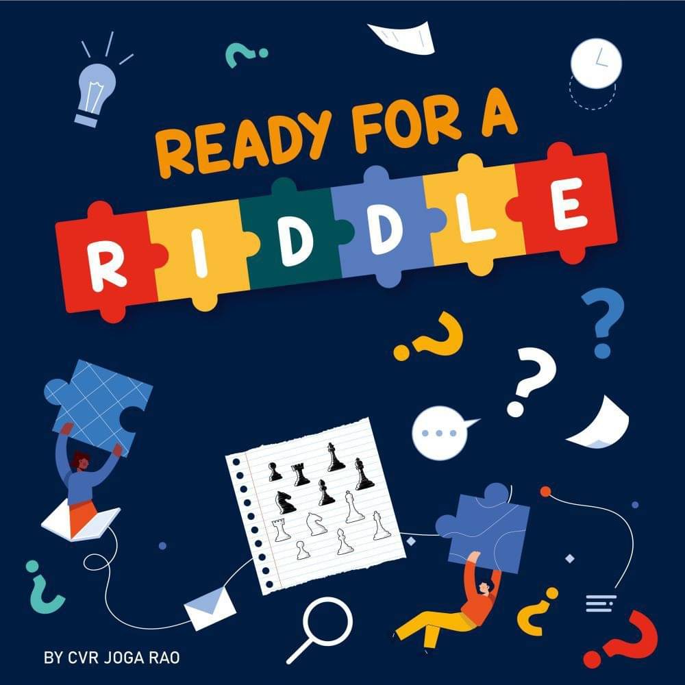     			READY FOR A RIDDLE (Hardcover, CVR Joga Rao)