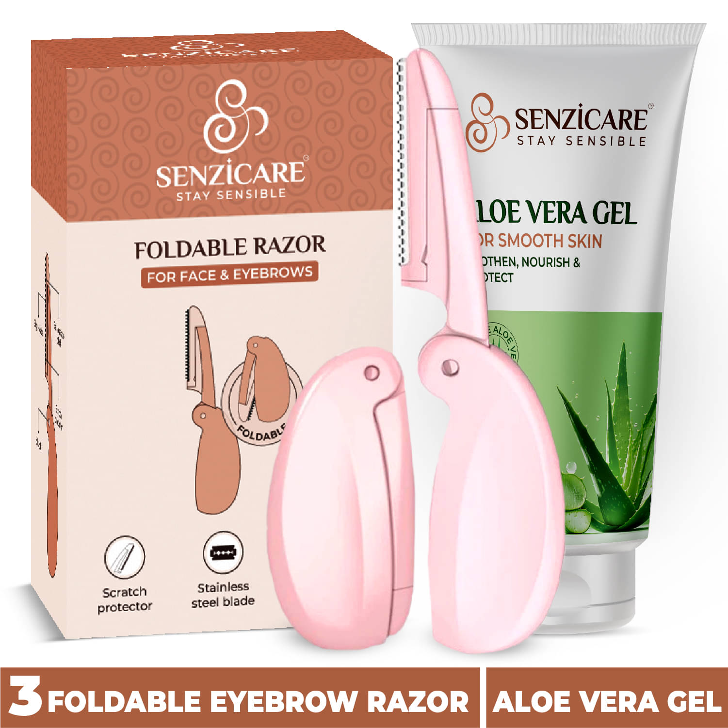 Senzicare Manual Razor ( Pack of 3 ) Senzicare Manual Razor ( Pack of 3 )