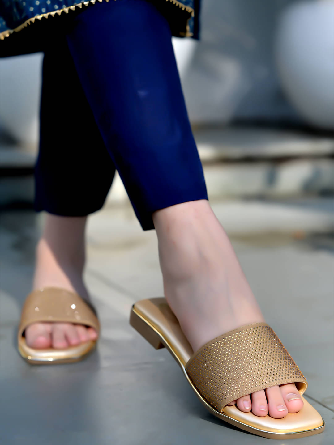 Shoetopia Gold Women's Flats Shoetopia Gold Women's Flats