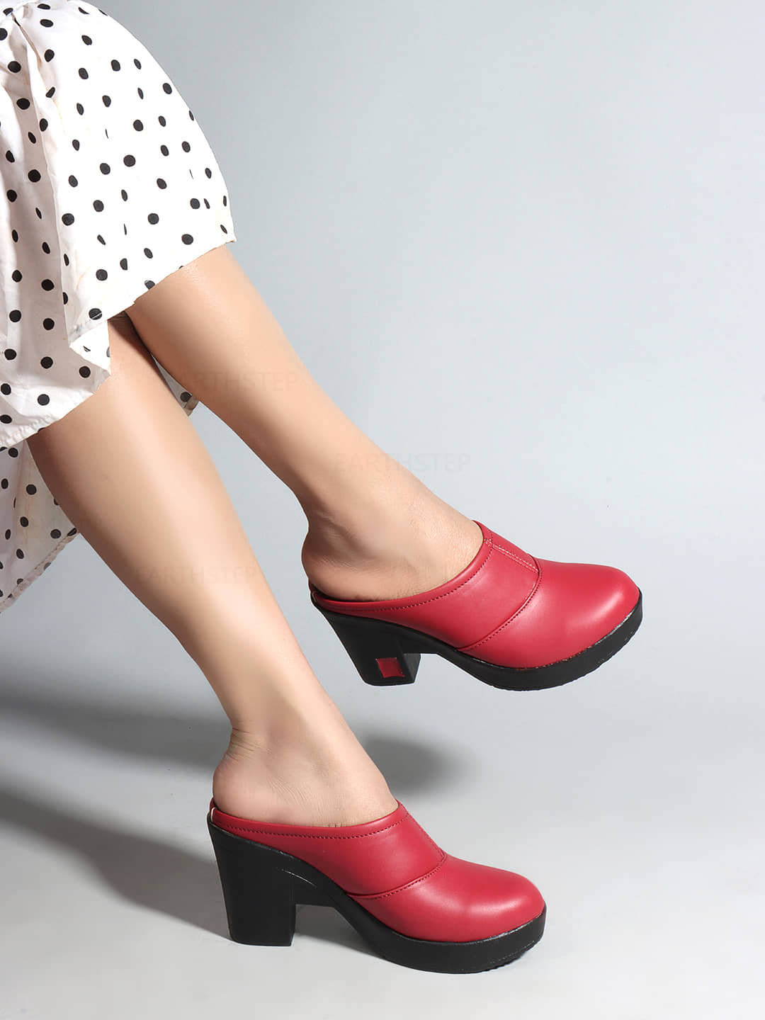 Shoetopia Black Women's Mules Heels - Heels | Buy online on ZillyBuy