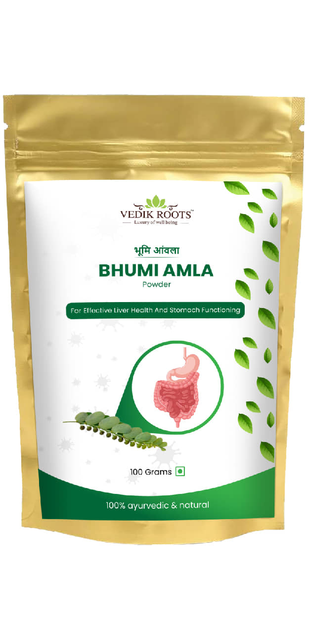Vedikroots Bhumi Amla for Liver Functioning Powder 100 gm Pack Of 1