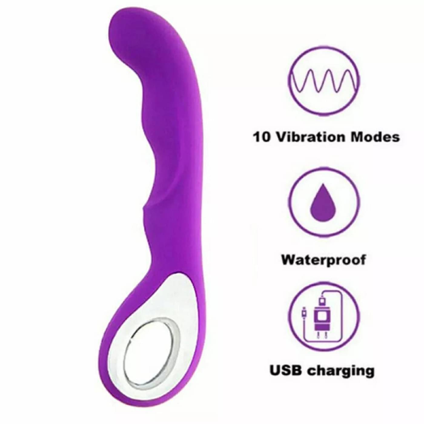     			Vibrations Multi Frequency Wand Portable Manual Massager