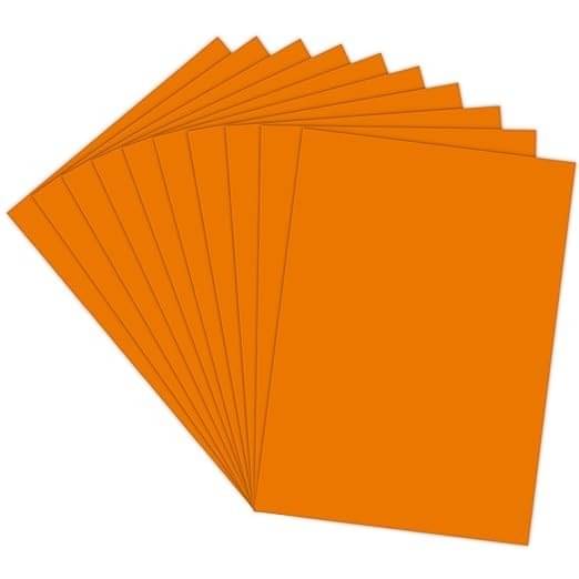     			freedy A3 Color Paper 100 Sheets (Orange) Premium Colour 180 GSM Pack for Copy Printing, DIY Art & Craft, Projects, Decoration, Other Office Printing