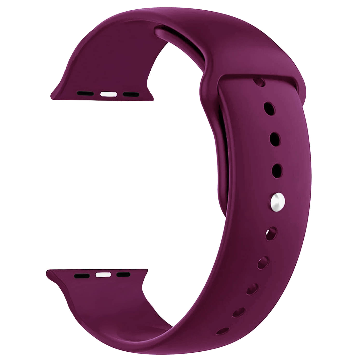 ACM Watch Strap Slide Silicone Belt compatible with Hammer Ace 3.0 Smartwatch Sports Band Burgundy Purple ACM Watch Strap Slide Silicone Belt compatible with Hammer Ace 3.0 Smartwatch Sports Band Burgundy Purple