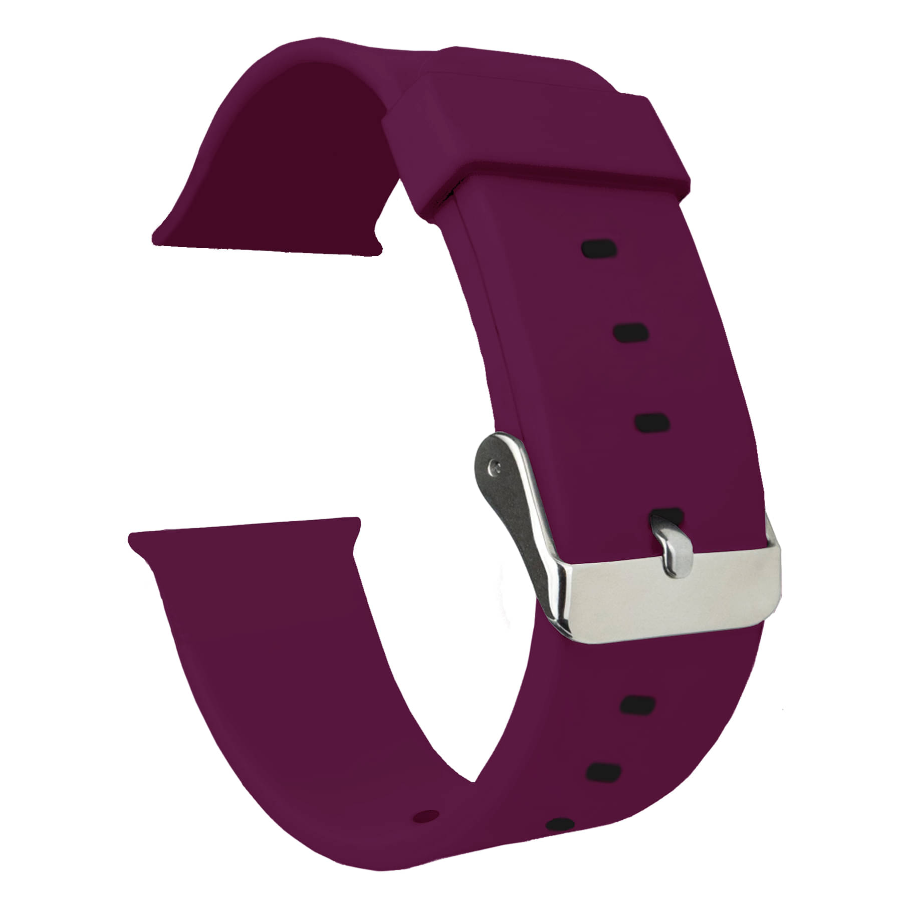 ACM Watch Strap Slide Silicone Belt compatible with Tempt Verge X Smartwatch Classic Casual Band Purple ACM Watch Strap Slide Silicone Belt compatible with Tempt Verge X Smartwatch Classic Casual Band Purple