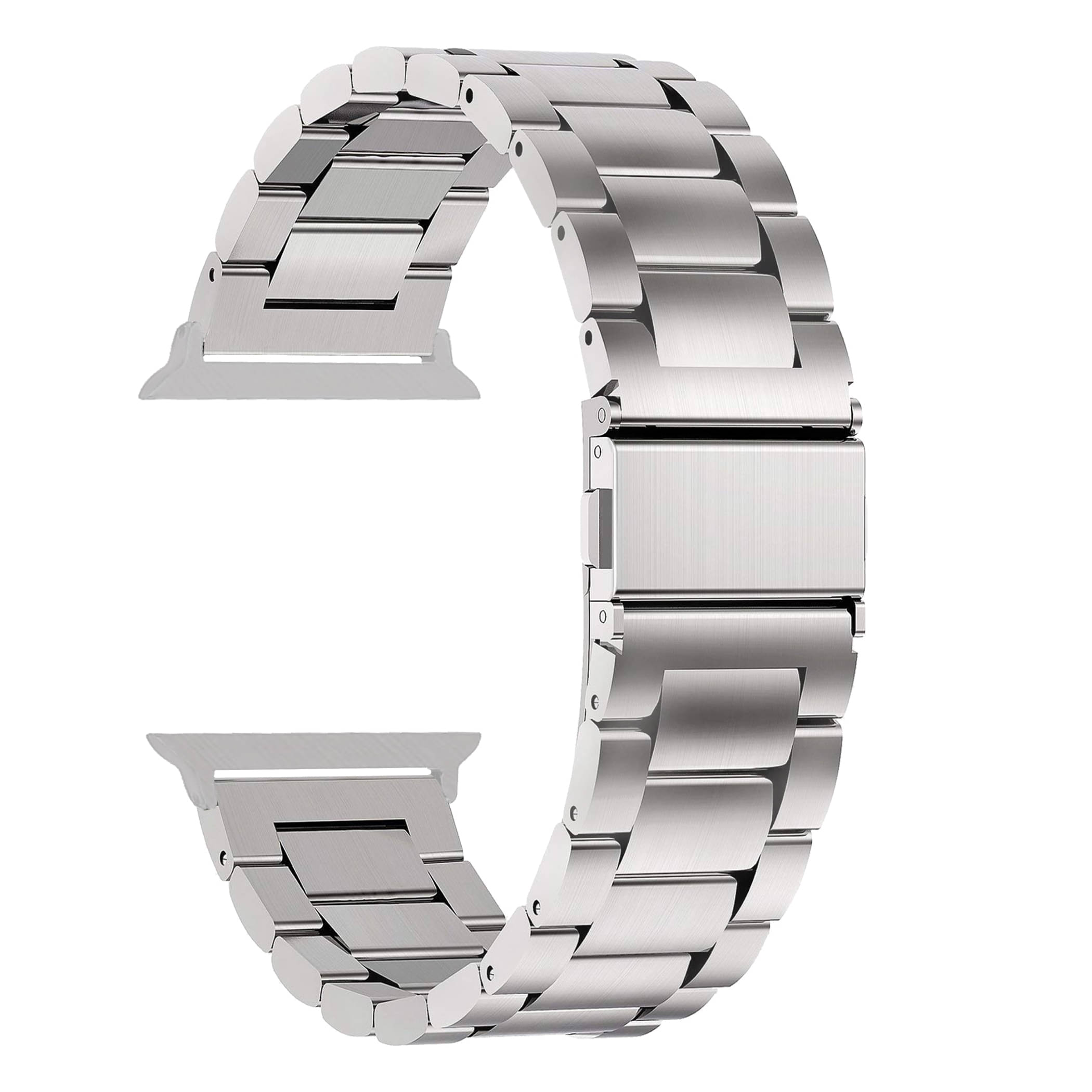 ACM Watch Strap Slide Stainless Steel Metal compatible with Fire-Boltt Oracle Bsw203 Smartwatch Belt Luxury Band Metallic Silver ACM Watch Strap Slide Stainless Steel Metal compatible with Fire-Boltt Oracle Bsw203 Smartwatch Belt Luxury Band Metallic Silver