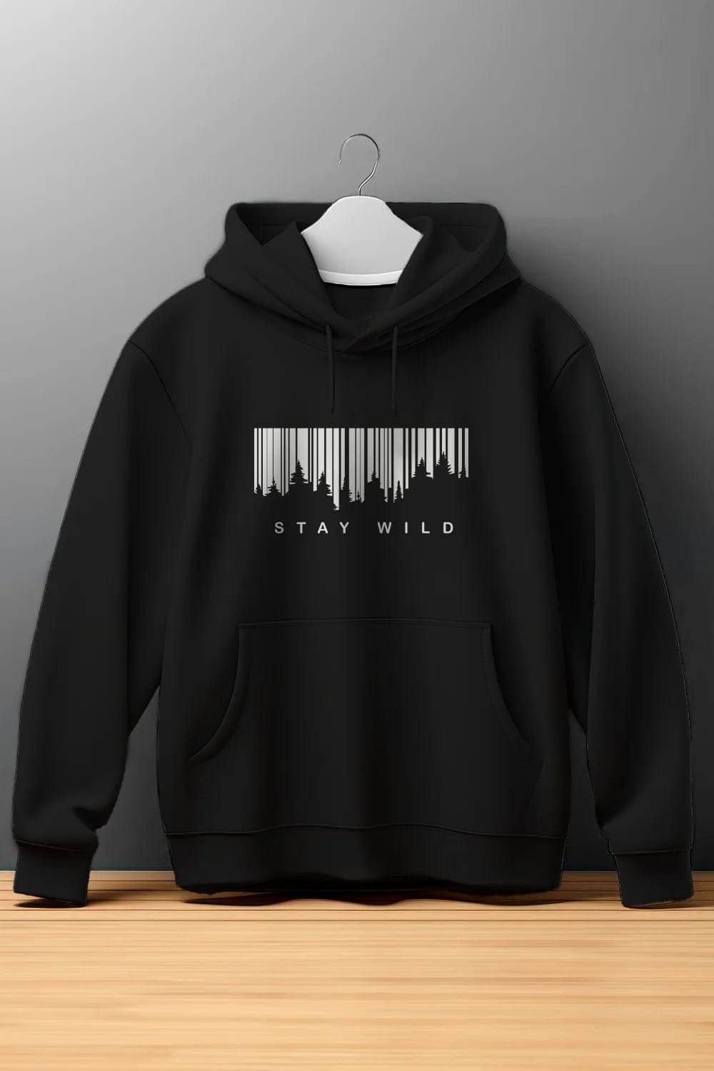     			ATIGIANO APPAREL Fleece Hooded Men's Sweatshirt - Black ( Pack of 1 )