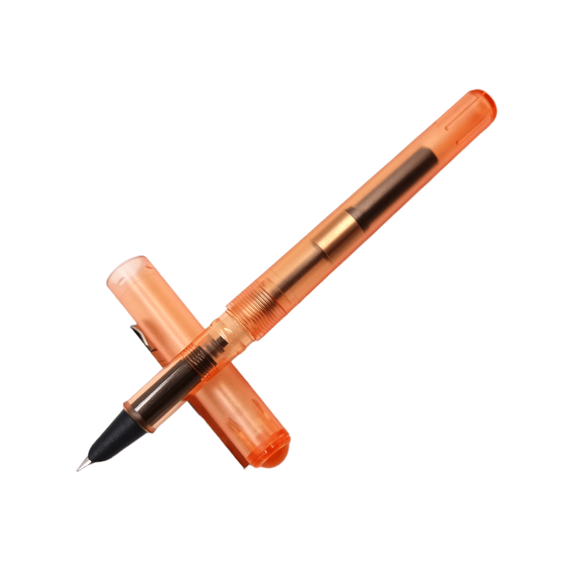 Auteur Orange Fine Line Fountain Pen ( Pack of 1 ) Auteur Orange Fine Line Fountain Pen ( Pack of 1 )
