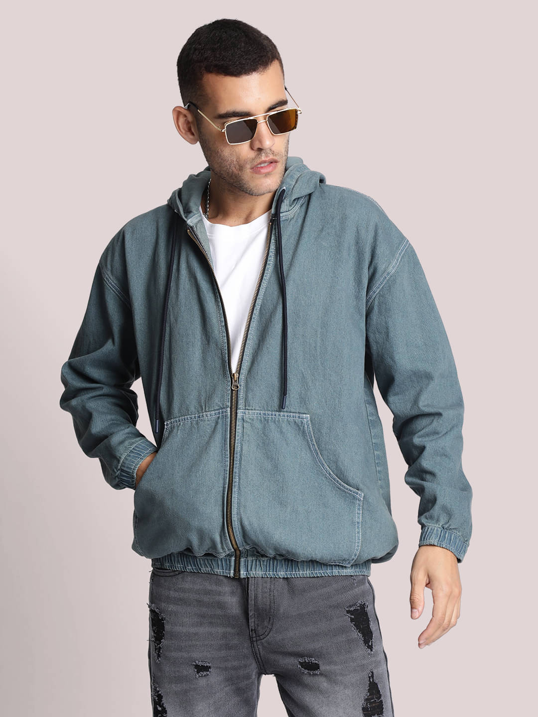 Bene Kleed Denim Men's Denim Jacket - Blue ( Pack of 1 ) Bene Kleed Denim Men's Denim Jacket - Blue ( Pack of 1 )