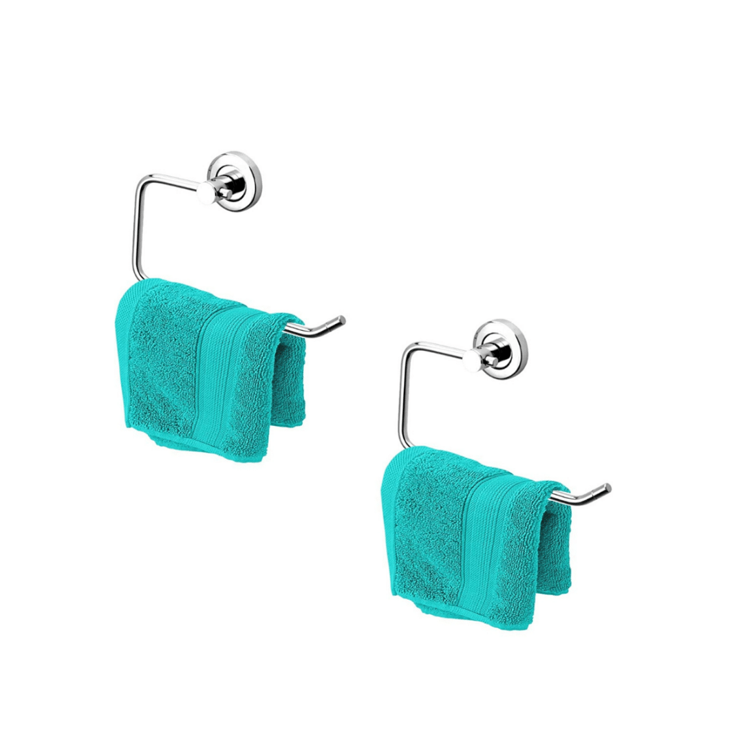COSWARE - Towel Hanger S.S Half Square 2pcs COSWARE - Towel Hanger S.S Half Square 2pcs