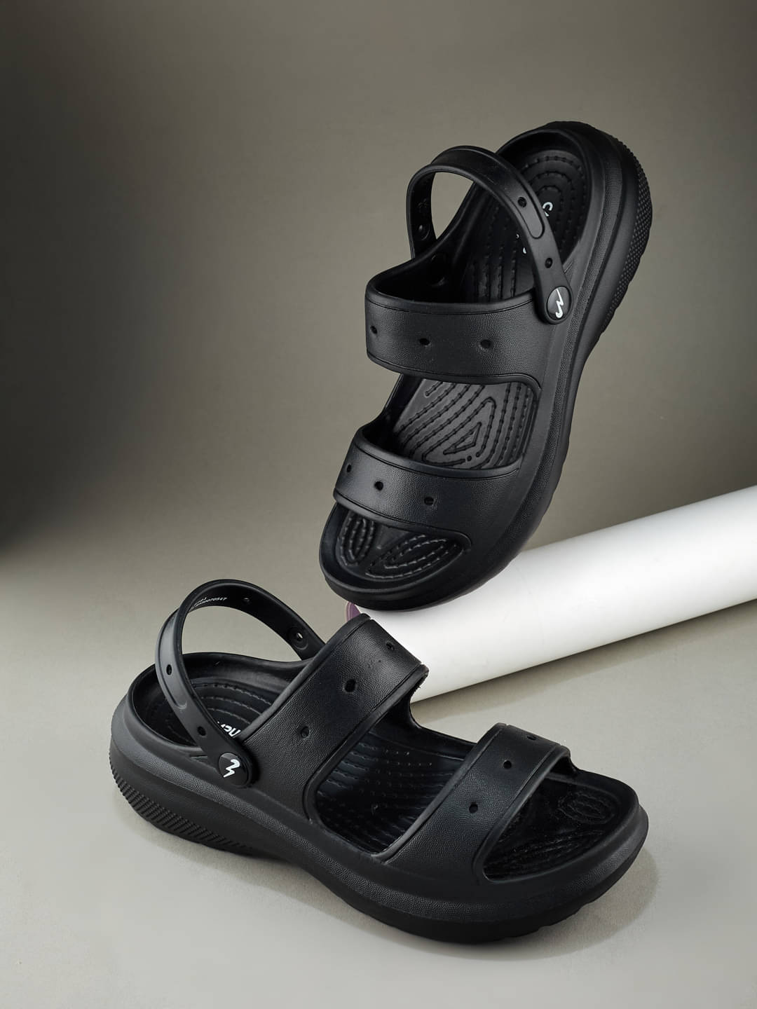     			Campus Black Clogs