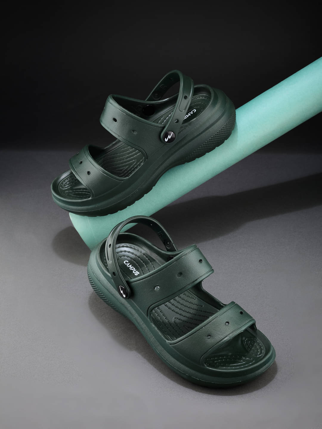     			Campus Olive Clogs