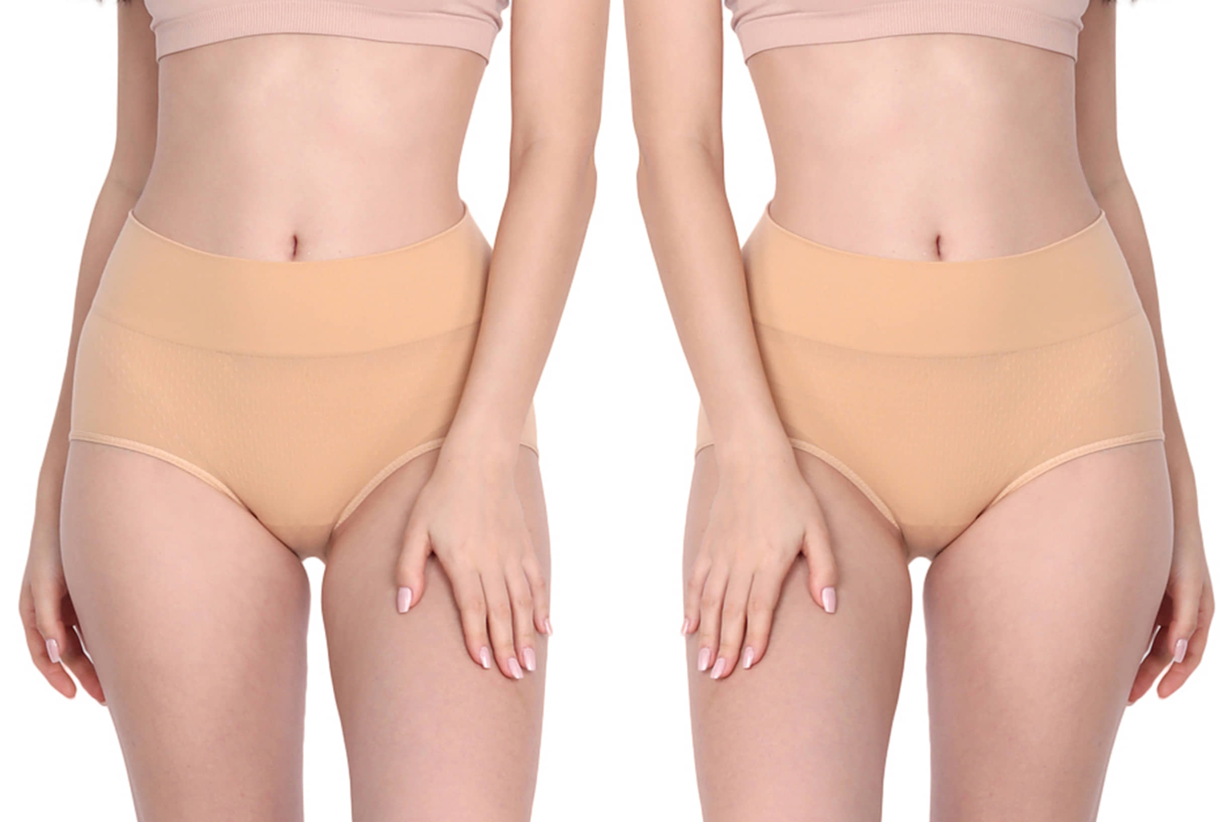 Flenzy Pack of 2 Cotton Women's Tummy Tucker ( Beige ) - Shapewear | Buy online on ZillyBuy
