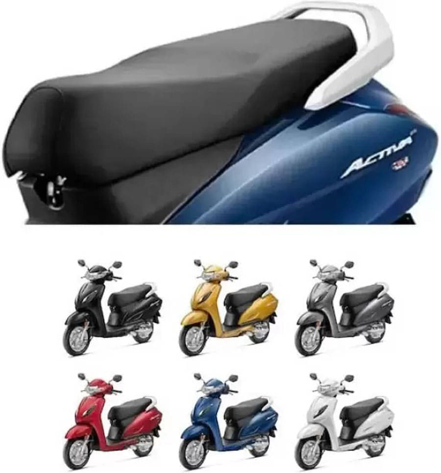     			RONISH SCOOTY SEAT COVER FOR ACTIVA 6G Single Bike Seat Cover For Honda Activa 6G