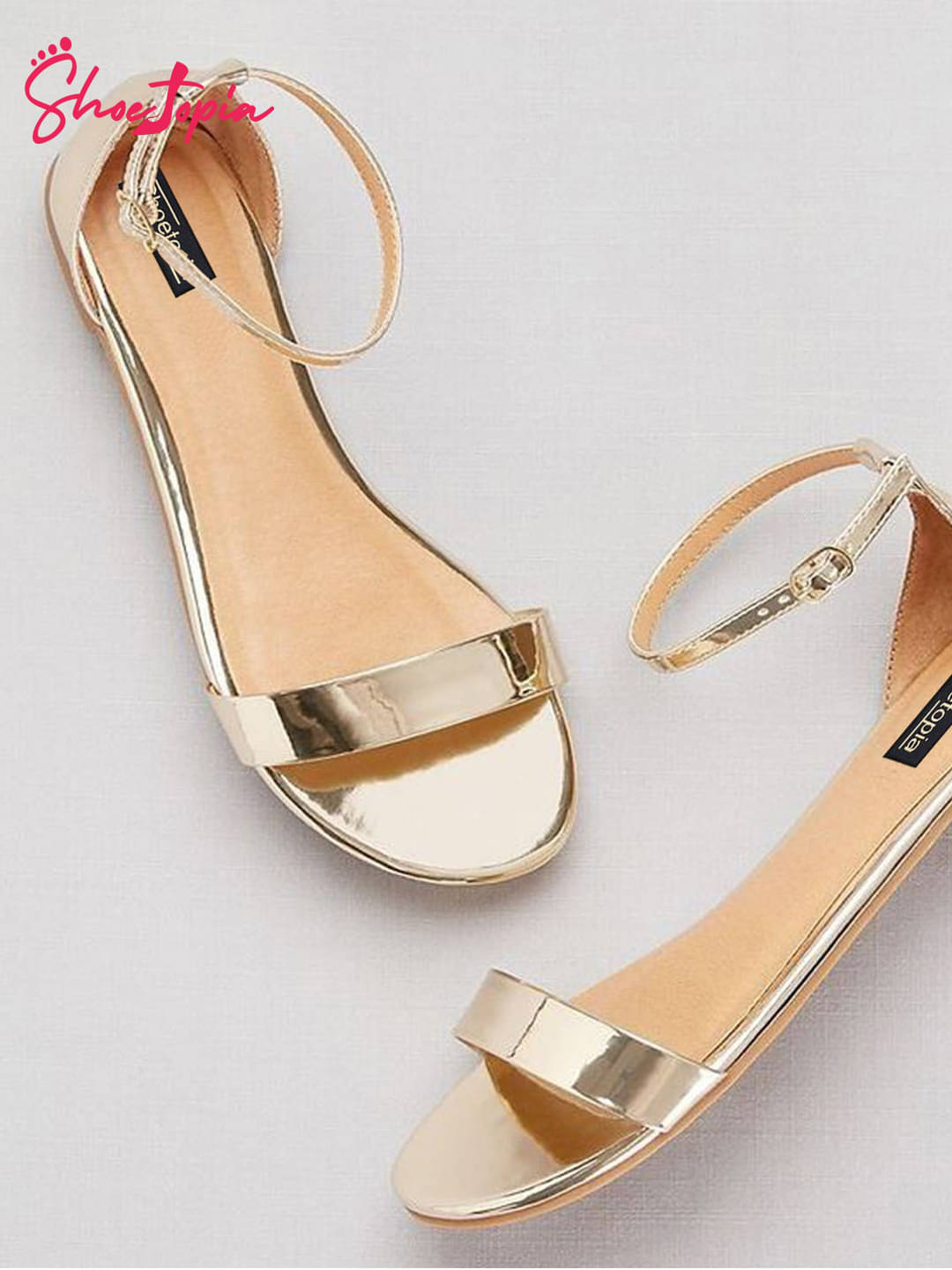 Shoetopia Gold Women's Flats Shoetopia Gold Women's Flats