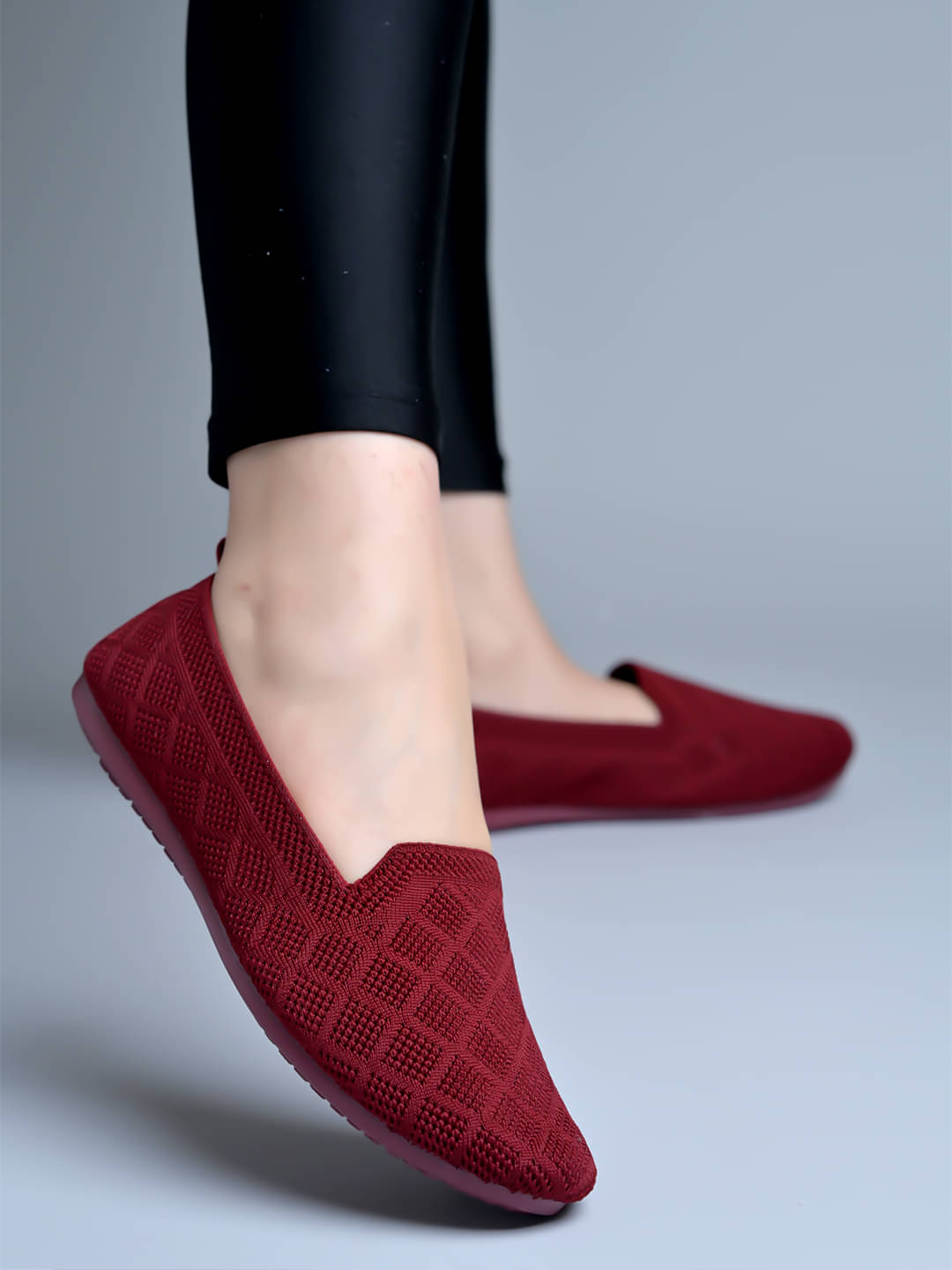 Shoetopia Maroon Women's Ethnic Ballerinas Shoetopia Maroon Women's Ethnic Ballerinas