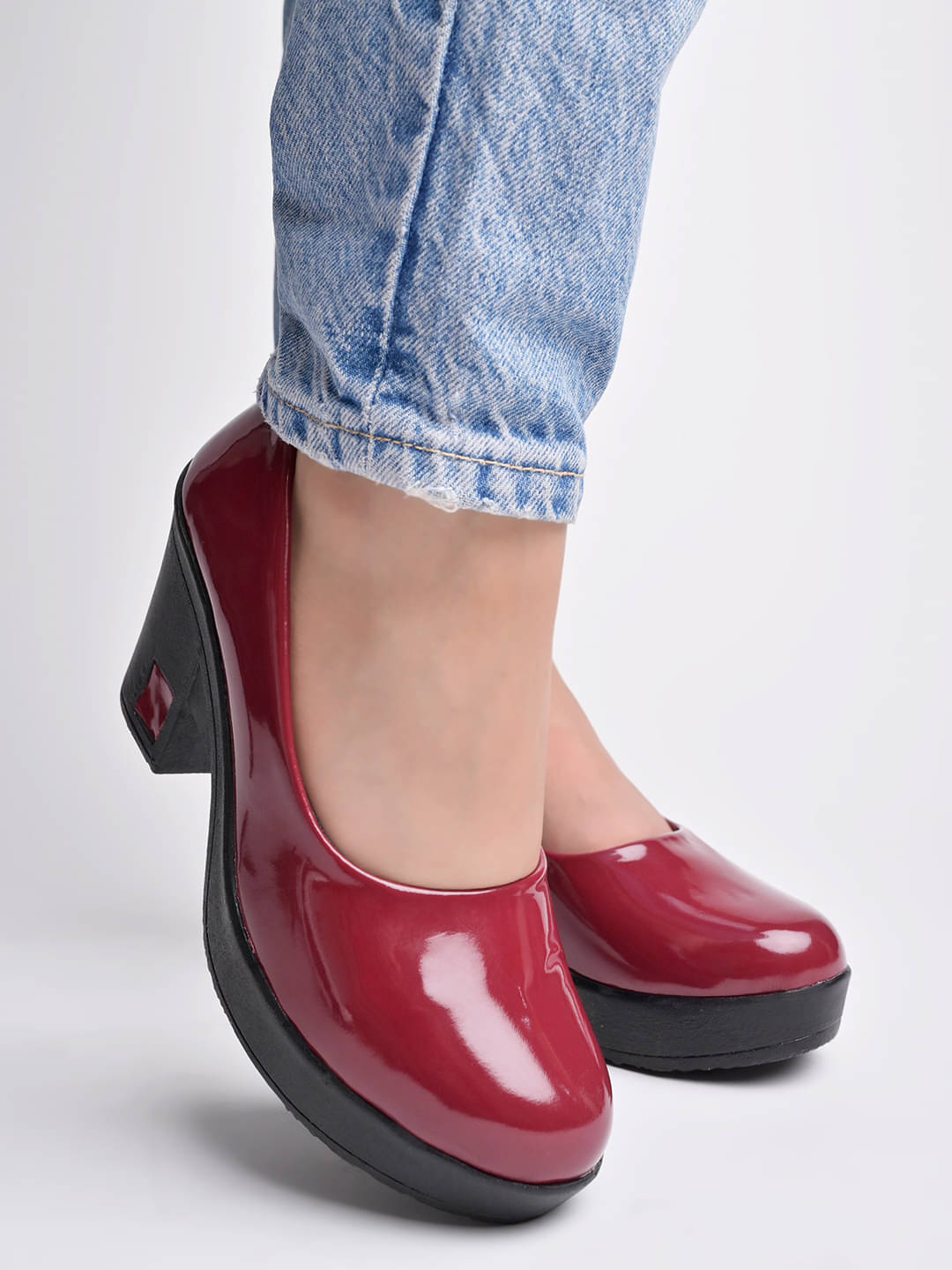 Shoetopia Red Women's Pumps Heels     			Shoetopia Red Women's Pumps Heels