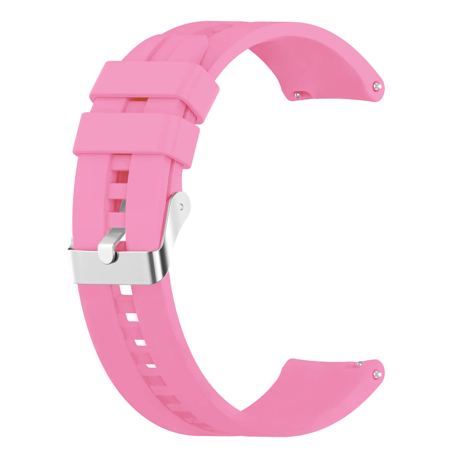 ACM Watch Strap Silicone Belt 22mm compatible with Pebble Revolve Pro Smartwatch Classic Band Light Pink ACM Watch Strap Silicone Belt 22mm compatible with Pebble Revolve Pro Smartwatch Classic Band Light Pink