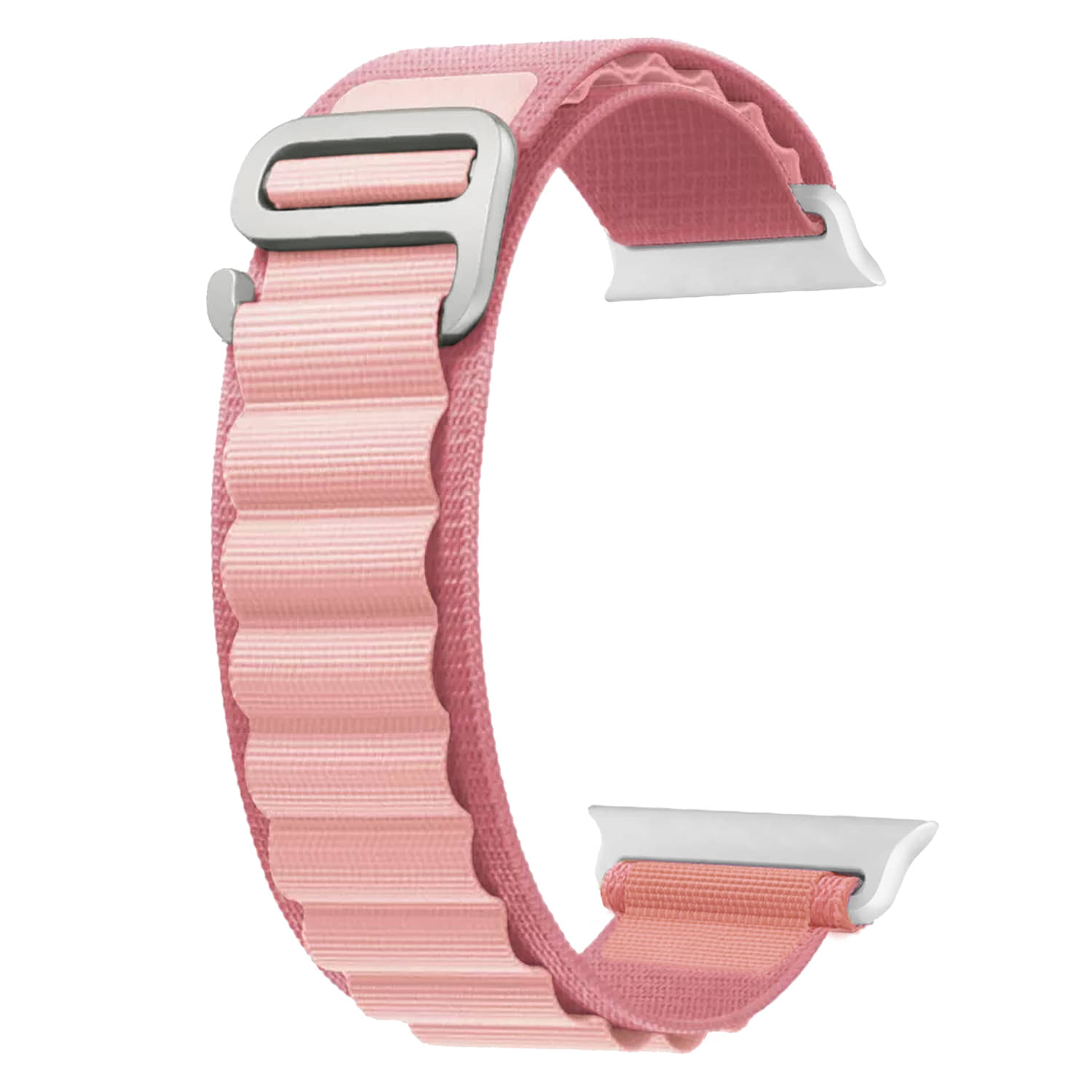 ACM Watch Strap Slide Nylon compatible with Hammer Pulse Ace 2.0 Smartwatch Sports Hook Band Creame Pink ACM Watch Strap Slide Nylon compatible with Hammer Pulse Ace 2.0 Smartwatch Sports Hook Band Creame Pink