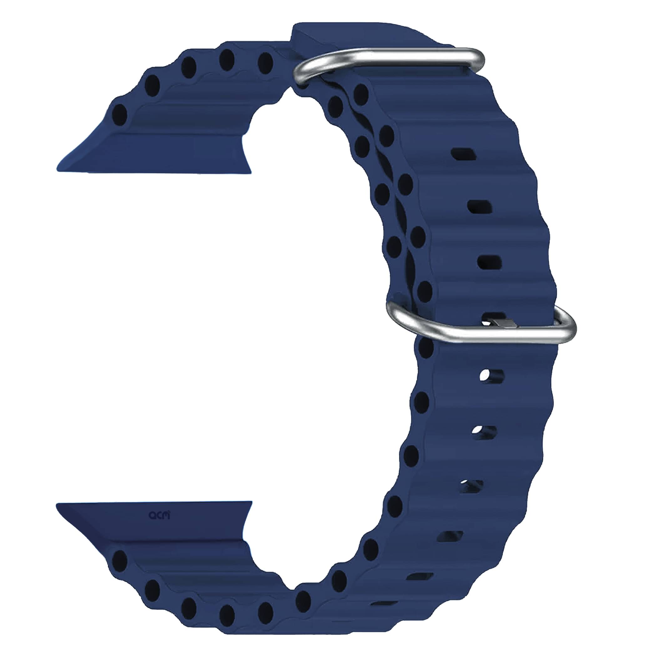 ACM Watch Strap Slide Silicone Smart Belt compatible with Hammer Pulse Ace 2.0 Smartwatch Classic Band Dark Blue ACM Watch Strap Slide Silicone Smart Belt compatible with Hammer Pulse Ace 2.0 Smartwatch Classic Band Dark Blue