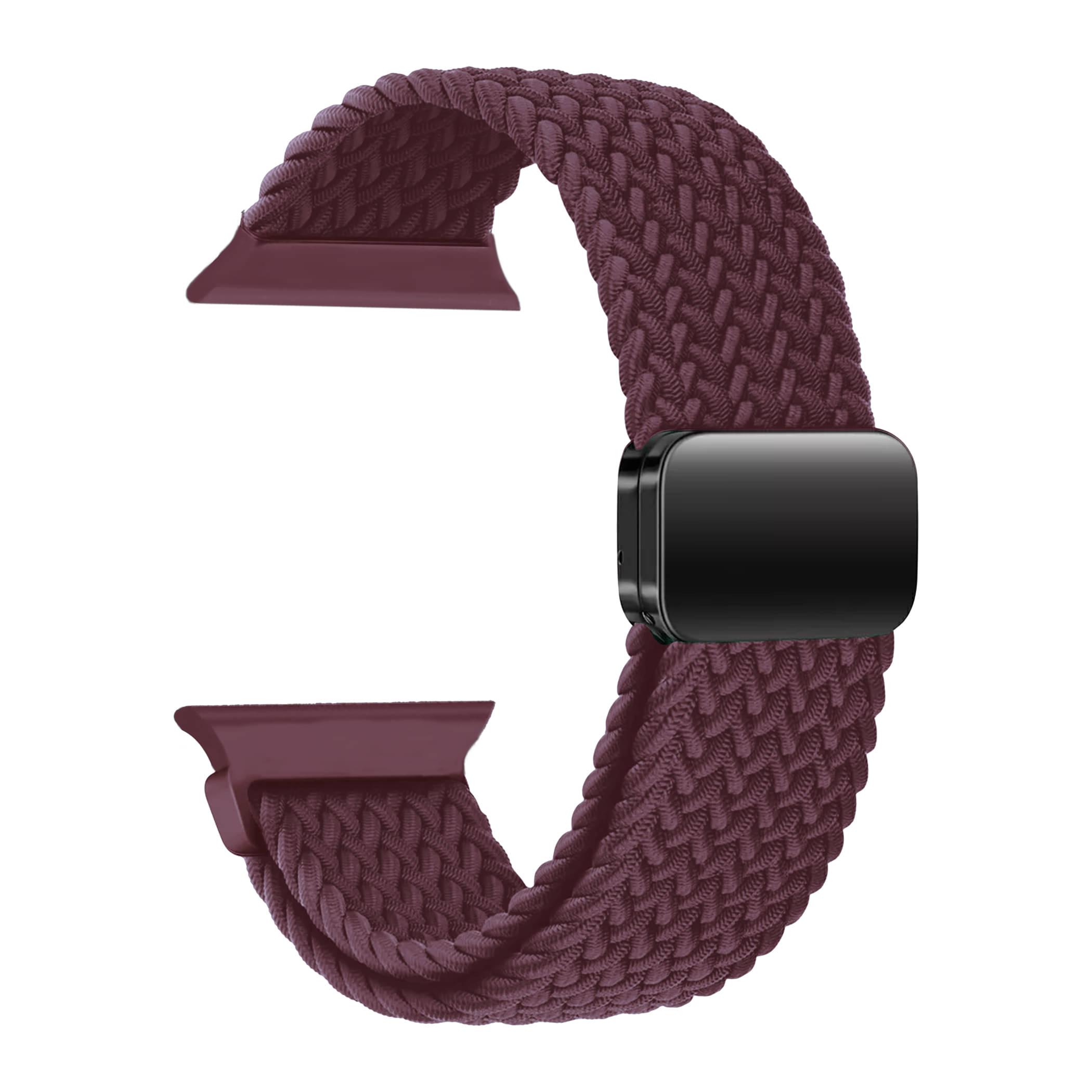     			ACM Watch Strap Slide Woven Braided Magnetic compatible with Fire-Boltt Lumos Bsw171 Smartwatch Adjustable Belt Band Purple