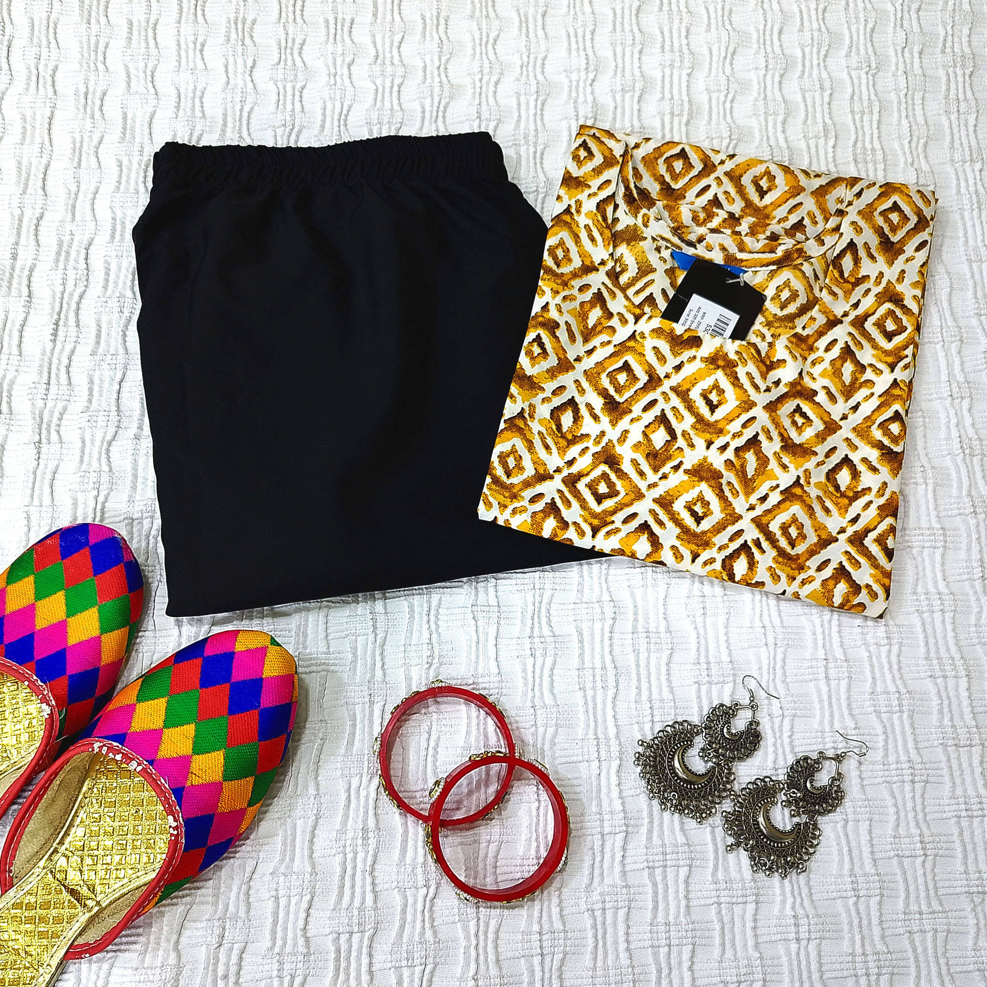 1 Stop Fashion Crepe Printed Kurti With Pants Women's Stitched Salwar Suit - Cream ( Pack of 1 )     			1 Stop Fashion Crepe Printed Kurti With Pants Women's Stitched Salwar Suit - Cream ( Pack of 1 )