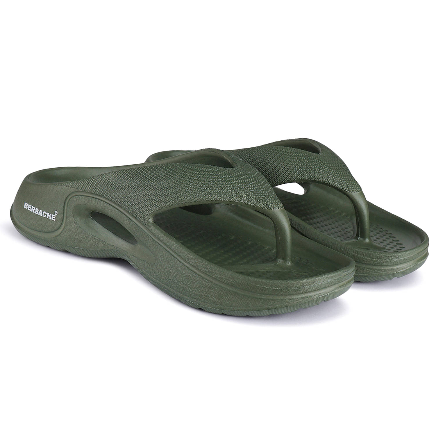     			Bersache Green Men's Daily Slipper